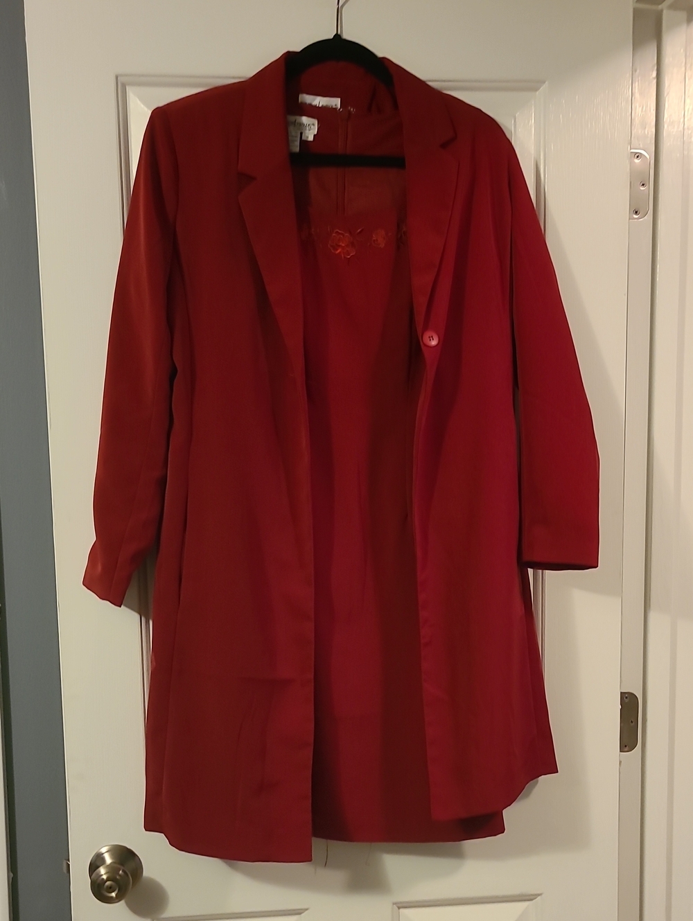 Vintage Newport News Set W/ Built In Shoulder Pads Size 6